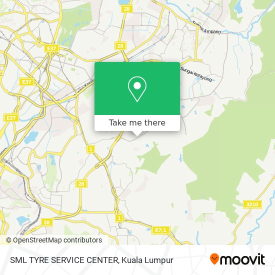 SML TYRE SERVICE CENTER map