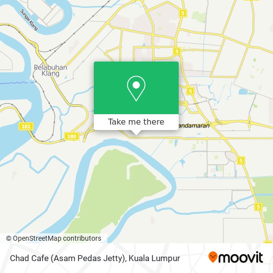 Chad Cafe (Asam Pedas Jetty) map