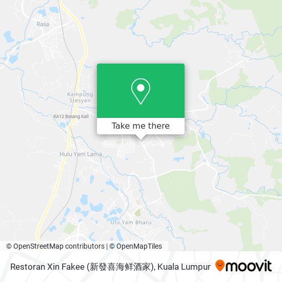 Restoran Xin Fakee (新發喜海鲜酒家) map
