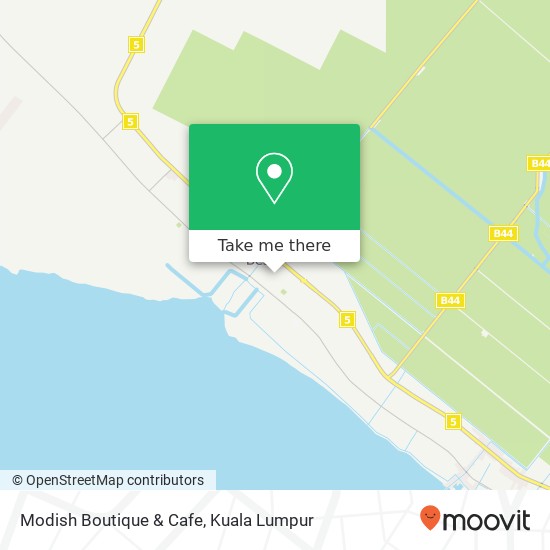 Modish Boutique & Cafe map