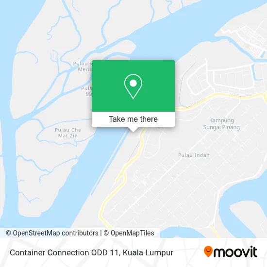 Container Connection ODD 11 map