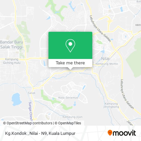 Kg.Kondok , Nilai - N9 map