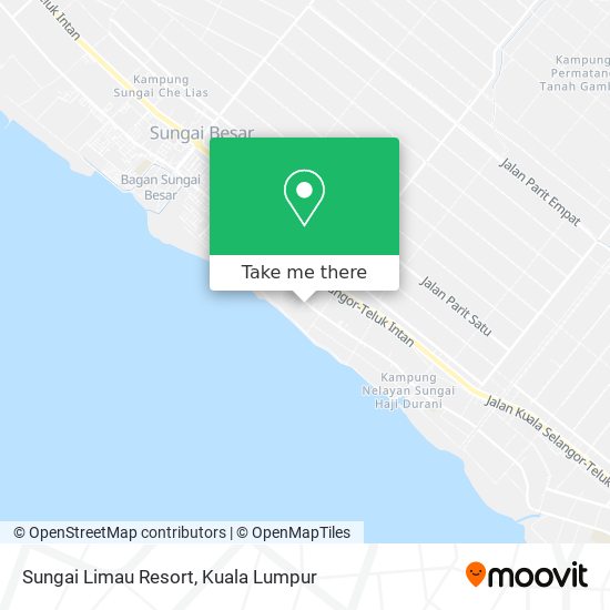 Sungai Limau Resort map