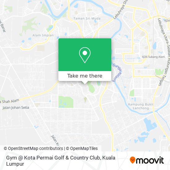 Gym @ Kota Permai Golf & Country Club map