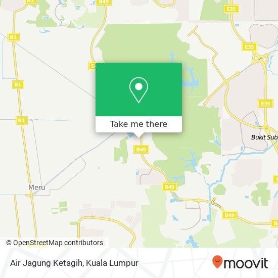 Air Jagung Ketagih map