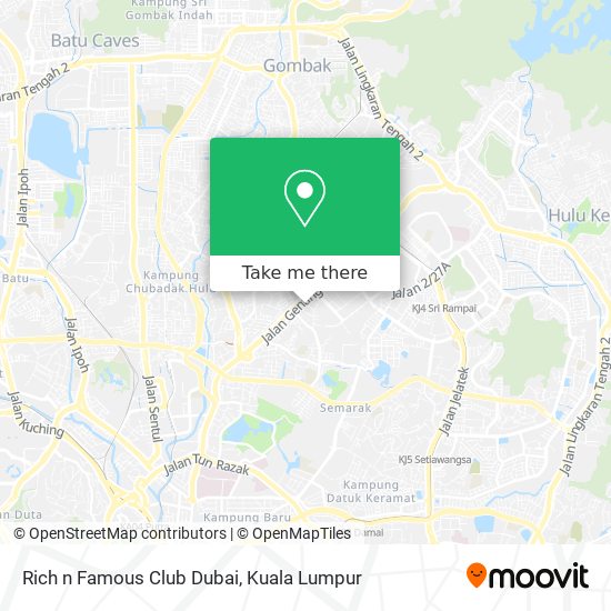 Rich n Famous Club Dubai map