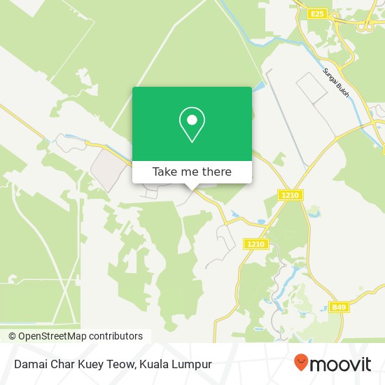 Peta Damai Char Kuey Teow