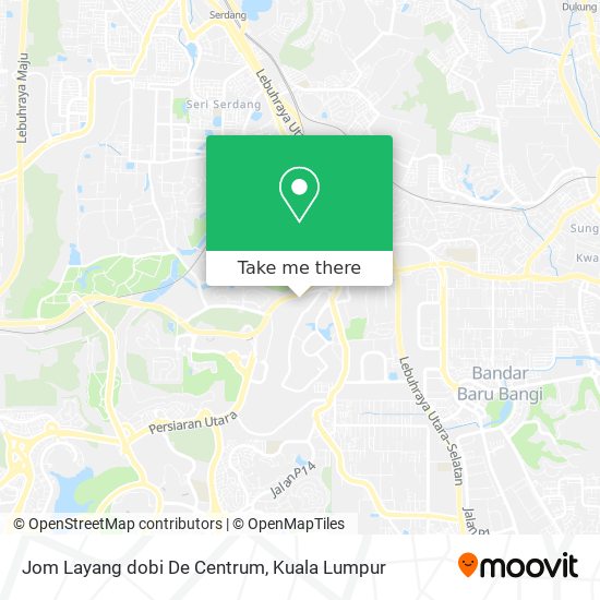 Jom Layang dobi De Centrum map