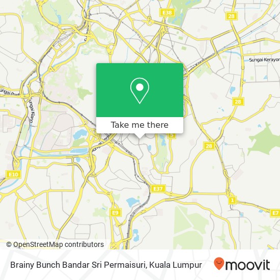 Brainy Bunch Bandar Sri Permaisuri map