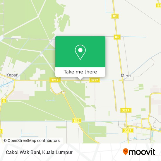 Cakoi Wak Bani map
