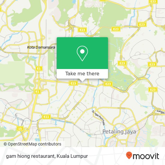 gam hiong restaurant map