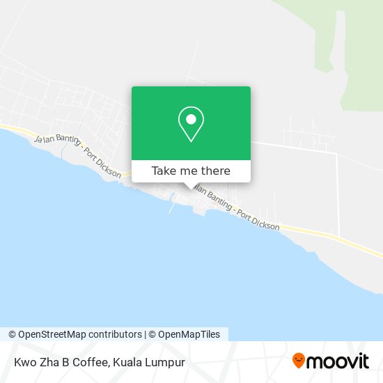 Kwo Zha B Coffee map