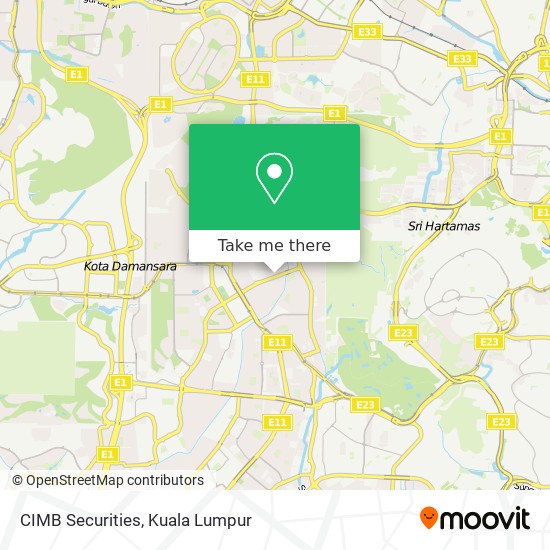 CIMB Securities map