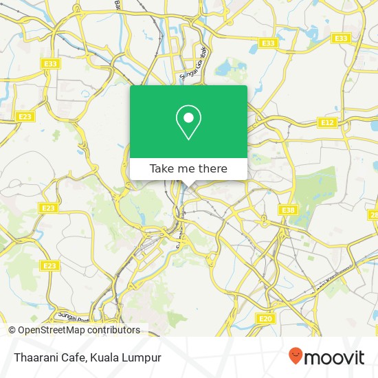 Thaarani Cafe map