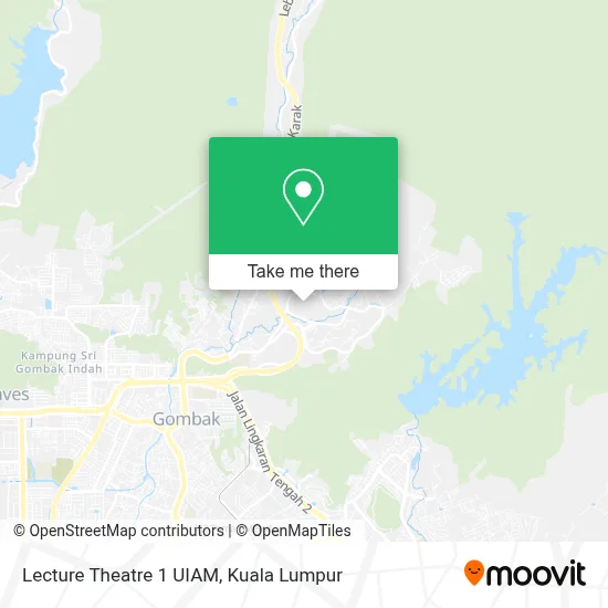 Lecture Theatre 1 UIAM map
