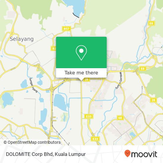 DOLOMITE Corp Bhd map