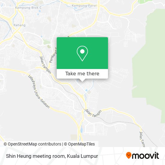 Shin Heung meeting room map