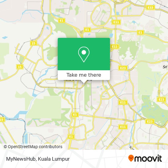 MyNewsHub map