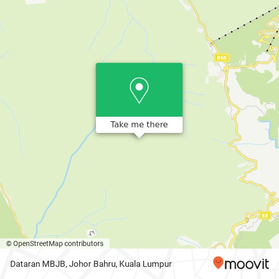 Peta Dataran MBJB, Johor Bahru