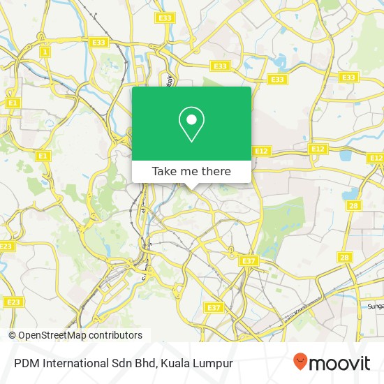 PDM International Sdn Bhd map