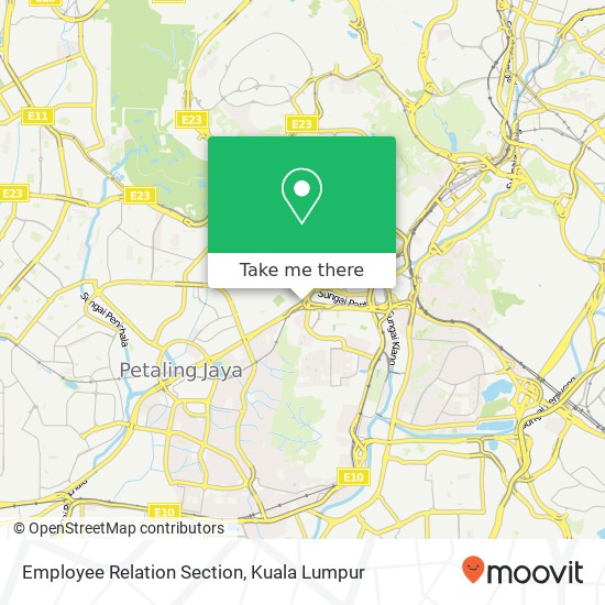 Employee Relation Section map