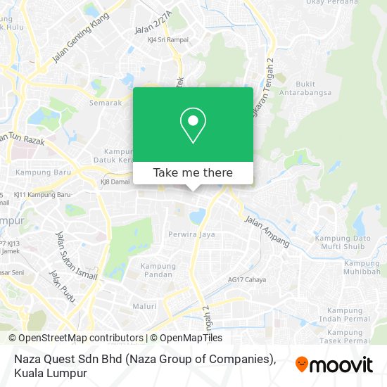 Naza Quest Sdn Bhd (Naza Group of Companies) map