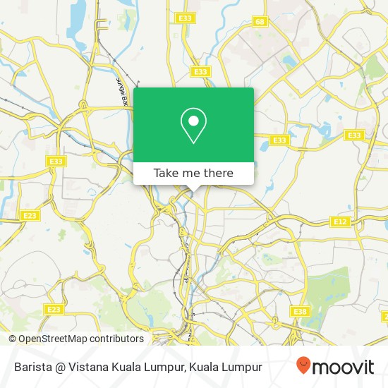 Barista @ Vistana Kuala Lumpur map