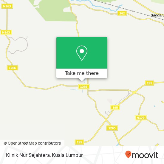 Klinik Nur Sejahtera map