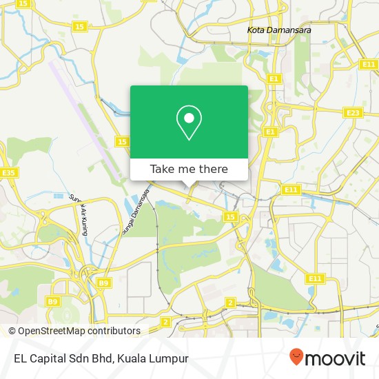 EL Capital Sdn Bhd map