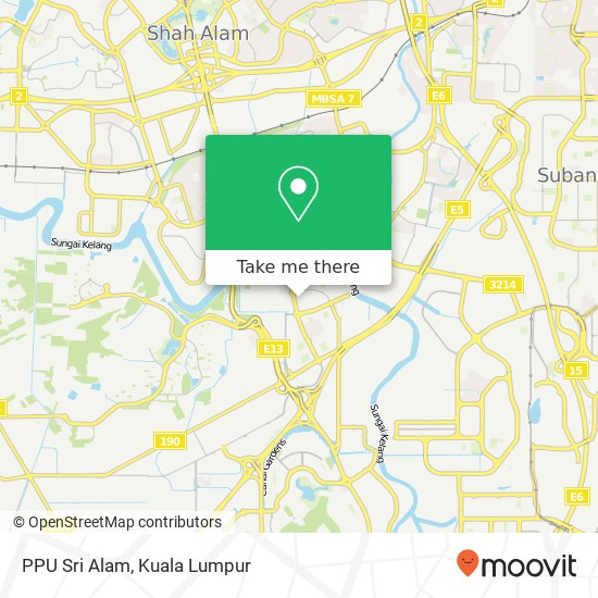 PPU Sri Alam map