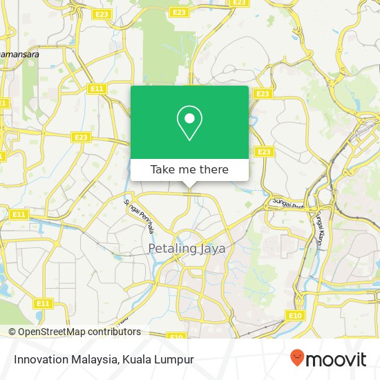 Innovation Malaysia map