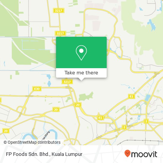 FP Foods Sdn. Bhd. map