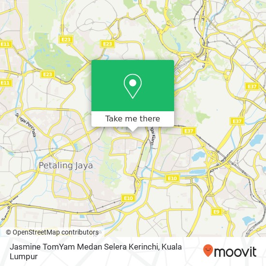 Jasmine TomYam Medan Selera Kerinchi map