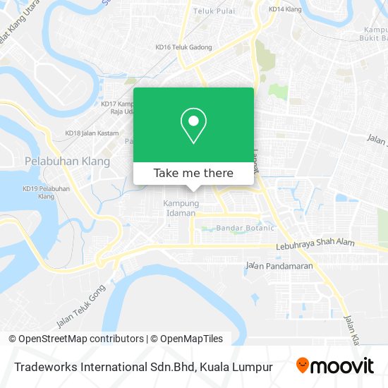 Tradeworks International Sdn.Bhd map