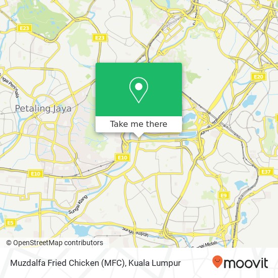 Muzdalfa Fried Chicken (MFC) map