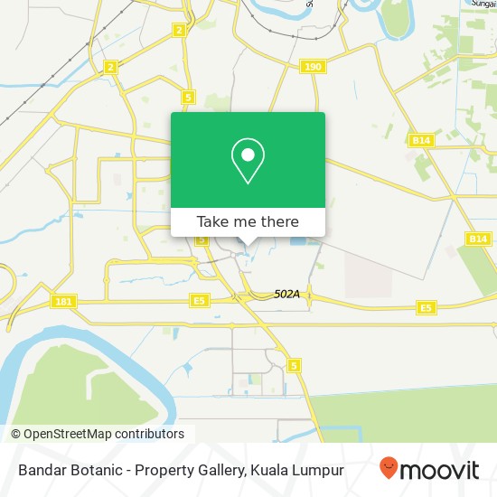 Bandar Botanic - Property Gallery map