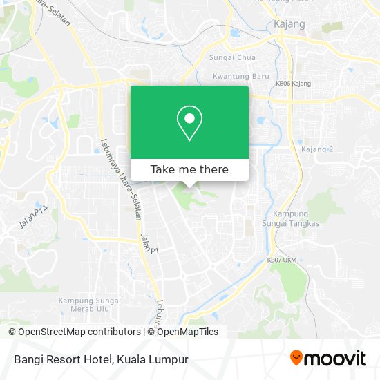 Bangi Resort Hotel map