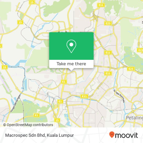 Macrospec Sdn Bhd map