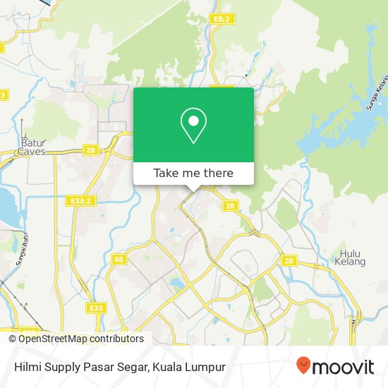 Hilmi Supply Pasar Segar map