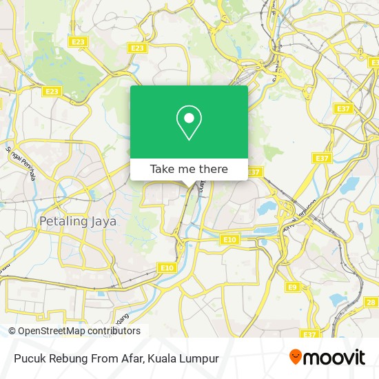 Pucuk Rebung From Afar map