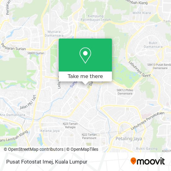 Pusat Fotostat Imej map