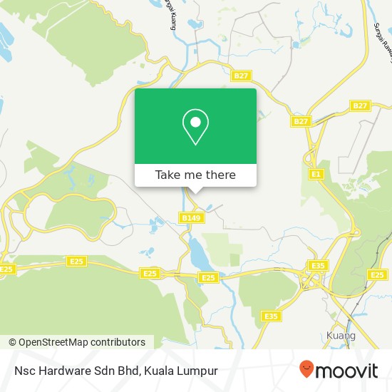 Peta Nsc Hardware Sdn Bhd