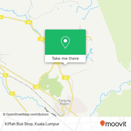 Peta Kiffah Bus Stop