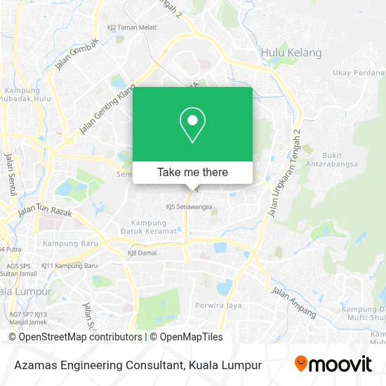 Azamas Engineering Consultant map