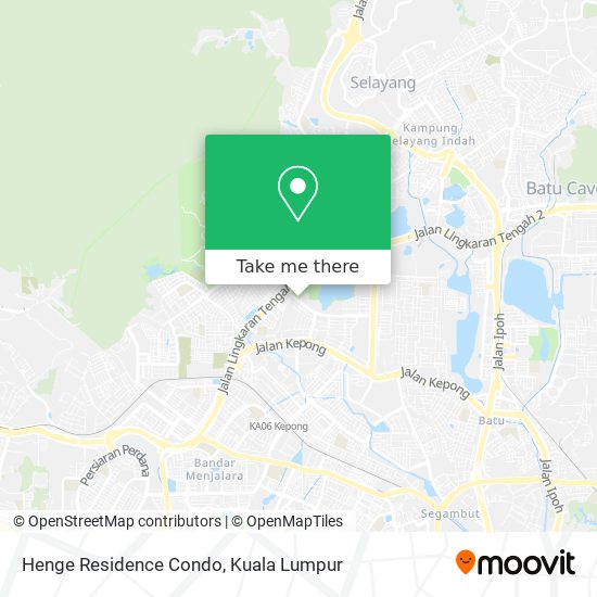 Henge Residence Condo map