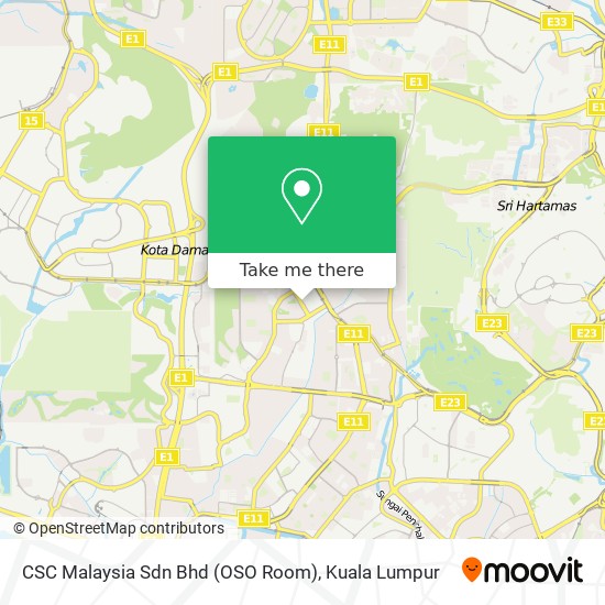 CSC Malaysia Sdn Bhd (OSO Room) map
