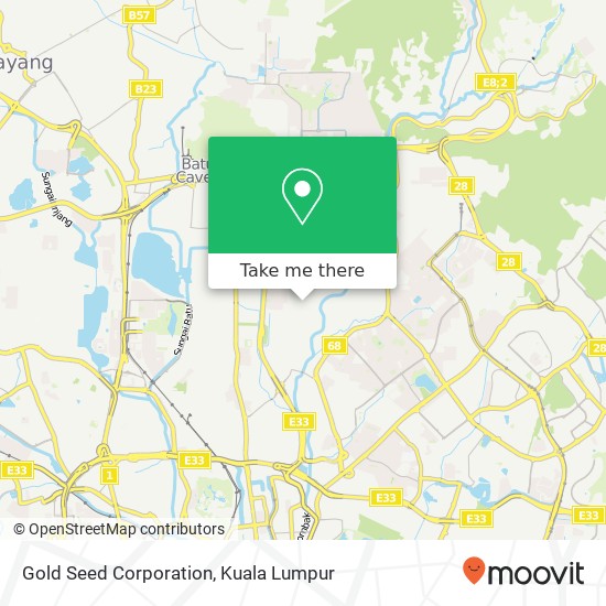 Gold Seed Corporation map