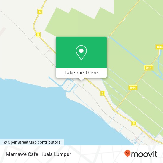 Mamawe Cafe map