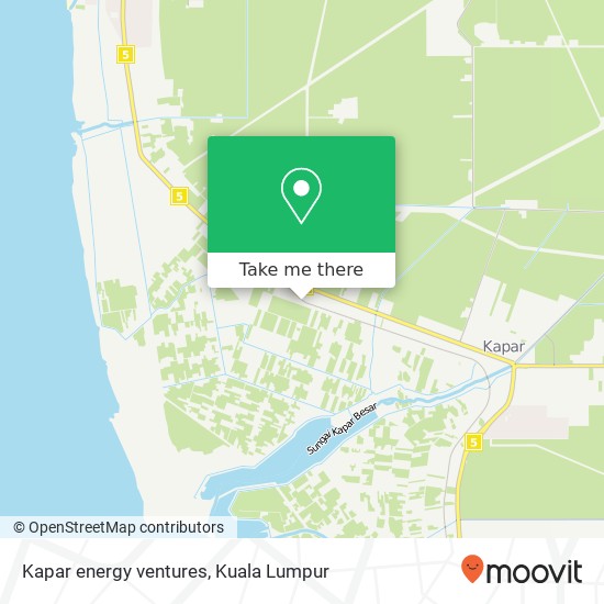 Kapar energy ventures map