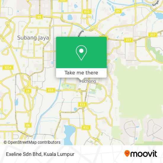 Exeline Sdn Bhd map